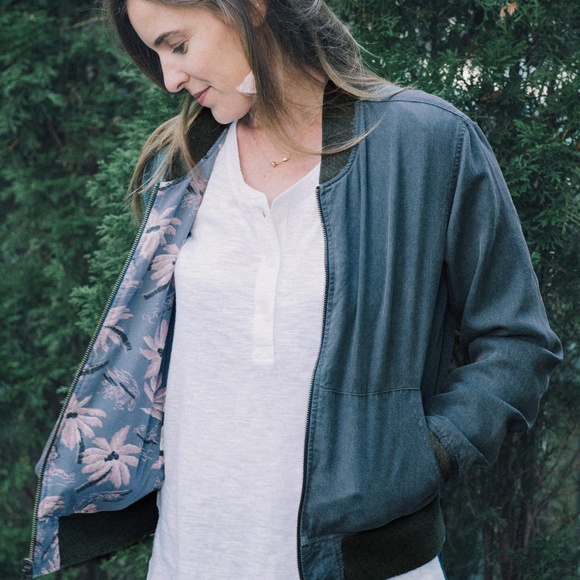 faherty bomber jacket